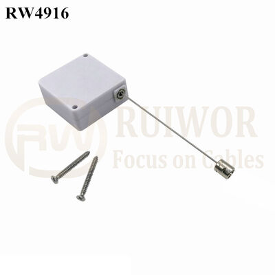RW4916 Square Ratcheting Retractable Tether Plus Pause Function Plus Side Hole Hardwar