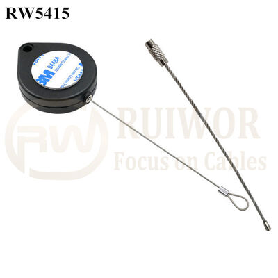 RW5415 Heart-Shaped Security Pull Box Plus Wire Rope Ring Catch Model Number:  RW5415