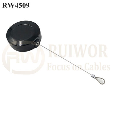 RW4509 Round Display Pull Box Plus Size Customizable Fixed Loop End