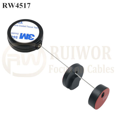 RW4517 Round Display Pull Box Plus Magnetic Clasps Cable Holder