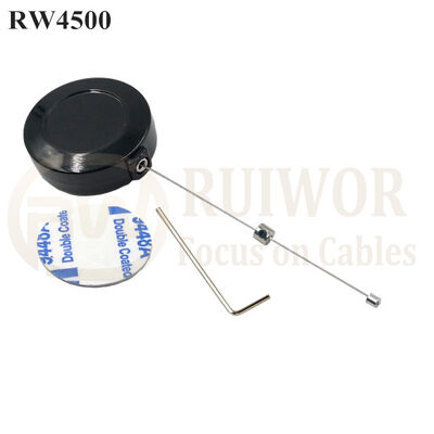 RW4500 Round Display Pull Box Work With Tether Connectors Apply In Different Products Positioning Display