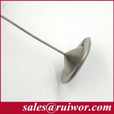 RUIWOR RW0019 Trabalho de chapas metálicas adesivas circulares com caixa anti-roubo / corda de segurança retrátil / recolocador de cabo