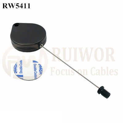 RW5411 Caixinha de segurança em forma de coração Plus M6x8MM / M8x8MM ou Flat Head Screw Cable End personalizado