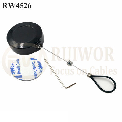 RW4526 Round Mini Display Pull Box Plus Ajustável de aço inoxidável
